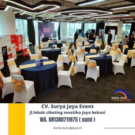 Sewa Meja Bundar Area Tangerang Layanan 24 Jam