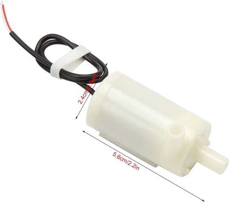 Buy Aquarium Mini Water Pump, DC 3V/5V/6V Low Noise Amphibious ...