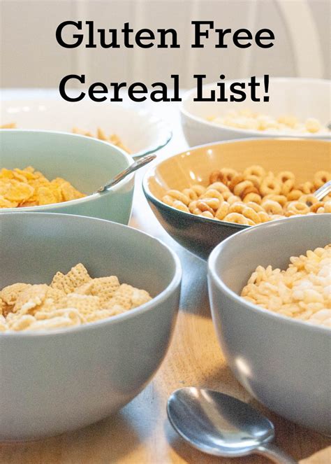 Gluten-Free Cereal (90+ Options for 2024) | Allergy Awesomeness