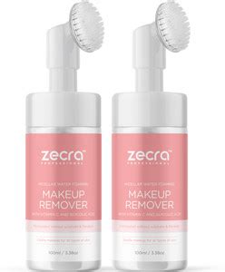 Zecra Makeup removers with built-in face brush for deep cleansing 100 ...