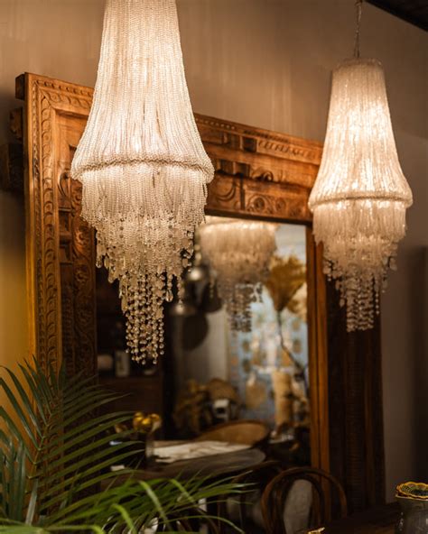 Buy Chandelier | Nora Glass Beads Chandelier | Shop at The Purple ...