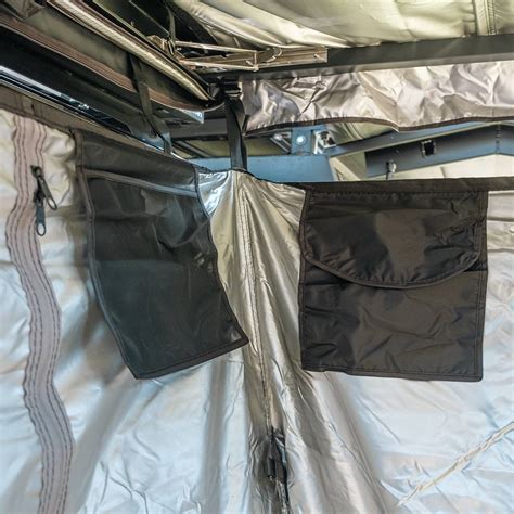 Shower Awning Tent + Roof & Floor + Built in LED light | Kalahari