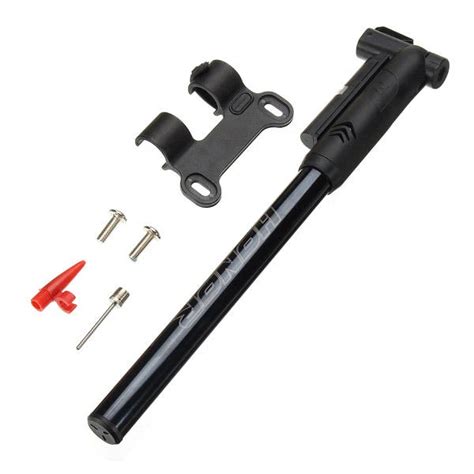 Aluminum portable mini high pressure pump bicycle inflator compatible ...