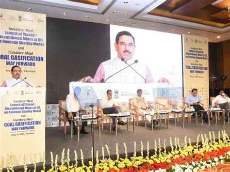 Union Coal Minister Pralhad Joshi launched Investor's Meet on Coal ...