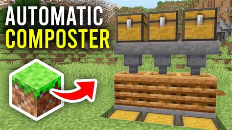 Image result for Automatic Composter Minecraft