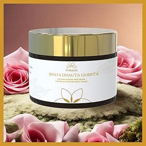Svarasya Shata Dhauta Ghrita - Natural Desi Ghee Anti Aging Night Cream ...