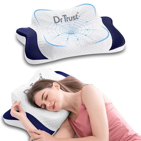 Dr Trust USA Anti-Snoring Butterfly Memory Foam Pillow 399