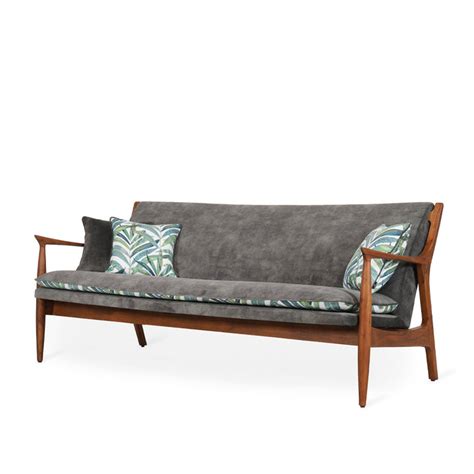 Craff - Three Seater Teak Sofa | Alankaram