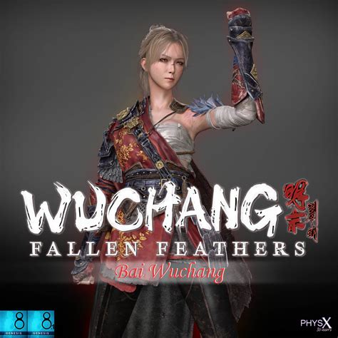 Wuchang Fallen Feathers - Bai Wuchang G8F & G8.1 3D Render