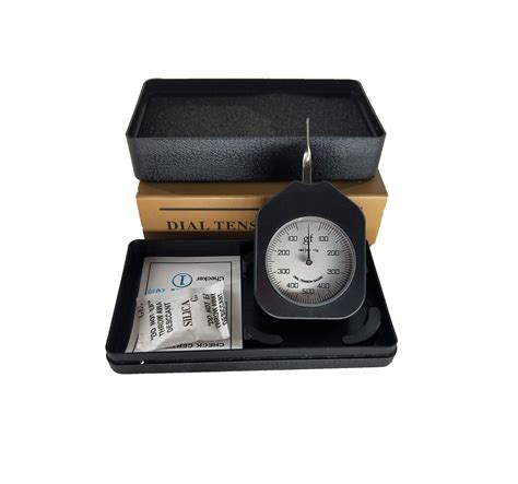 CNYST Single Needle Tensionmeter Tester Dial Tension Gauge Meter with ...