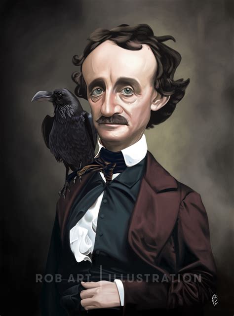Edgar Allan Poe Cartoon