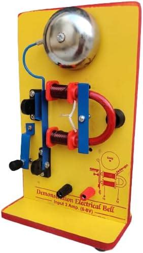 SMEI Electric Bell Demonstration Model on Wooden Stand/Physics Lab Item ...