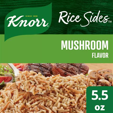 Knorr Rice Sides Mushroom Long Grain Rice and Vermicelli Pasta Blend ...