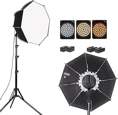 XPAISYQC Octagonal Softbox LED Photography Light Kit with India | Ubuy