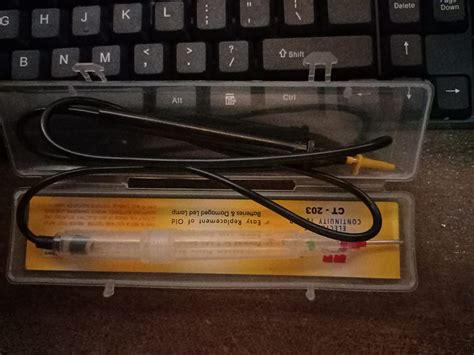 Electronic Spices Continuity Tester with red indicator CT-203 for ...