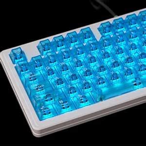 Cherry Profile Clear keycaps for Gaming Mechanical Keyboard : Amazon.in ...