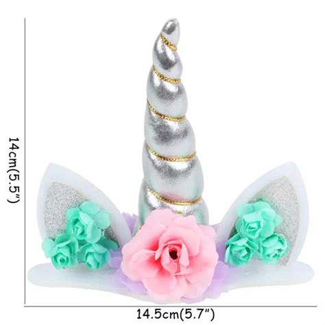 Bakewareind Unicorn Topper For Cake Cupcake Decorating