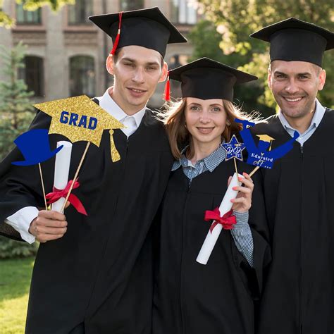 Buy Graduation Photo Booth Props 2022, 36 Pcs Graduation Photo Props ...