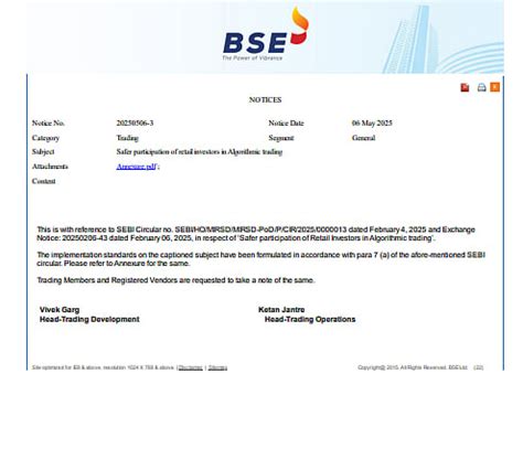 Retail Algo Trading Gets Safer, SEBI Sets New Guidelines; New Standards ...