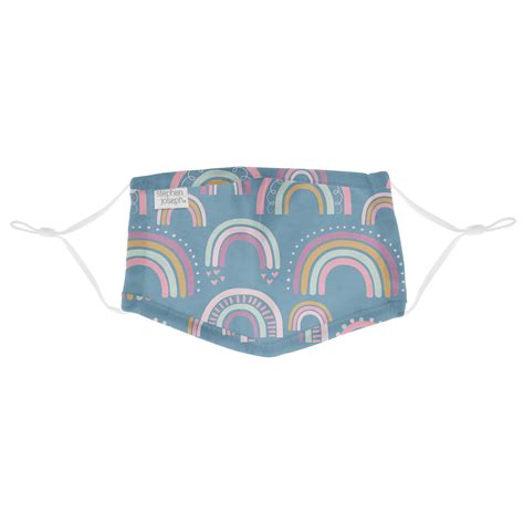 Mask With Zipper Pouch - Rainbow – Peekaboo Patterns