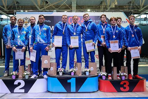Команда рапиристов Санкт-Петербурга – бронзовый призер чемпионата ...