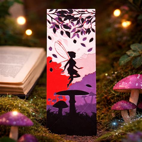 Pink Fairy Bookmark – Fantasy Book Accessory for Book Lovers – Quantum ...
