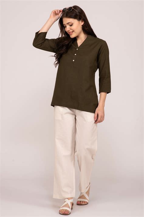 Cotton Pants For Women | Short Kurtis | Wide Pants | Women's Clothing ...