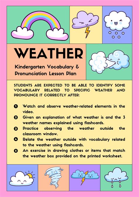 Image result for Weather Lesson for Kids