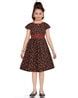 Buy Red & Black Dresses & Frocks for Girls by MUHURATAM Online | Ajio.com
