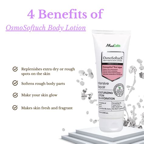 OsmoSoftuch Moisturiser | Osmogeline extract | Skin Equalizer Lotion ...