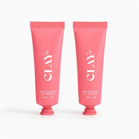 Matcha Enzyme Scrub with AHA & BHA - Set of 2 x 70g