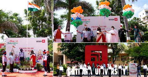 Chitkara University celebrates 74th Independence Day with patriotic ...