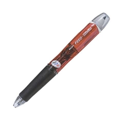 PILOT FEED White Line (3 color Ball Pen) with Correction Tape ...