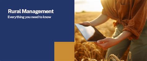 MBA Rural Management: Everything You Need to Know | Sunstone Blog