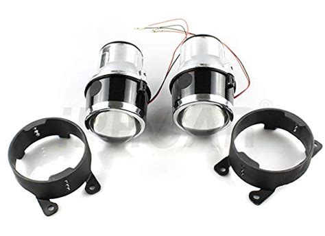 SIEMID 1piece Universal Car Headlamp: 2.5" H11 Bi-xenon HID Fog ...