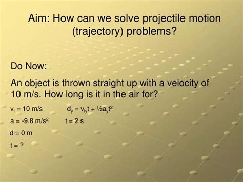 Image result for Trajectory Problems