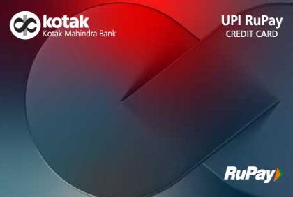 Kotak UPI RuPay Credit Card: Benefits, Fees & Charges - 25 December 2025