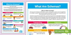 Types of Schemas Information Poster Pack (teacher made)