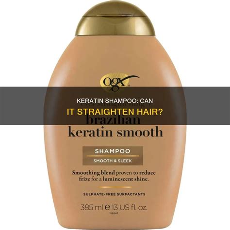 Keratin Shampoo: Can It Straighten Hair? | ShunSalon