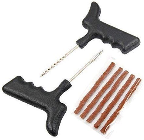 M S CREATIONTubeless Tyre Puncture Kit Emergency | Flat Tire Puncher ...