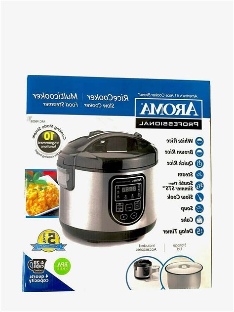 Aroma Professional Rice cooker Slow cooker Multi cooker