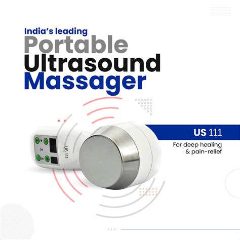 US111: Portable Ultrasound Physiotherapy Machine | UltraCare PRO