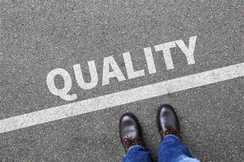 Quality control and management businessman business concept service ...