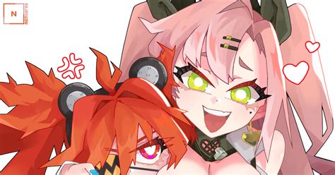 ZenlessZoneZero, NicoleDemara, Koleda / 🐻🐰 [ Nicole x Koleda ] - pixiv