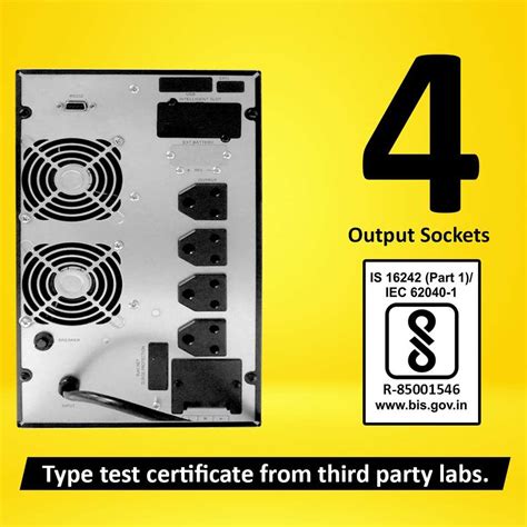 BPE 3 kVA Online MF1103B8 with Inbuilt Batteries 240 V Online/double ...