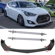 Carbon Fiber Front Bumper Lip Spoiler +Strut Rods India | Ubuy