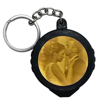 THIRD DIMENSION Personalized LED Lithophane Keychain for gifting ...