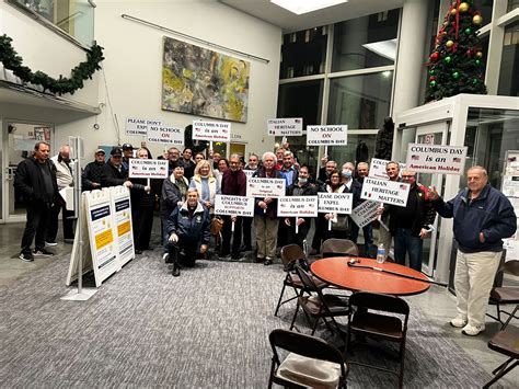 Stamford residents protest axing Columbus Day school holiday