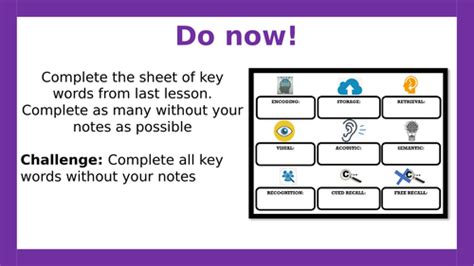 Image result for Tutor2u Memory