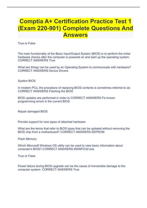 Image result for CompTIA a Certification Test Practice